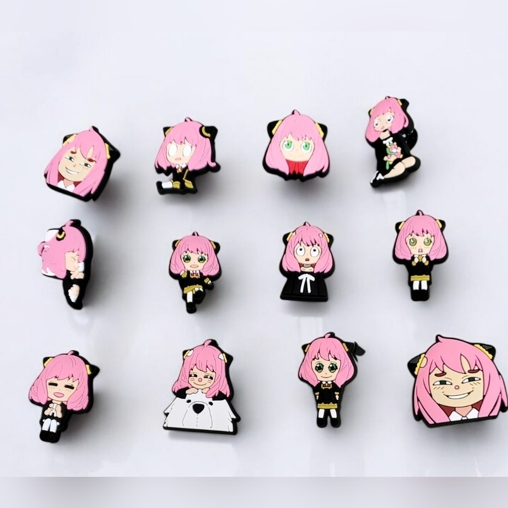 Anime Croc Charms